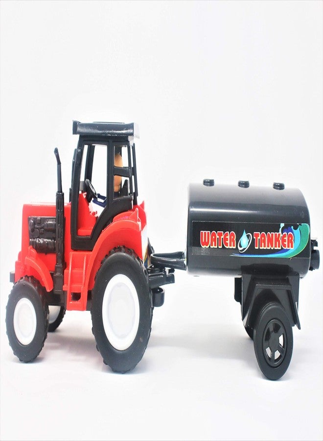 Shinsei Tractor Plastic Water Tanker, Red, Kid - Image 5